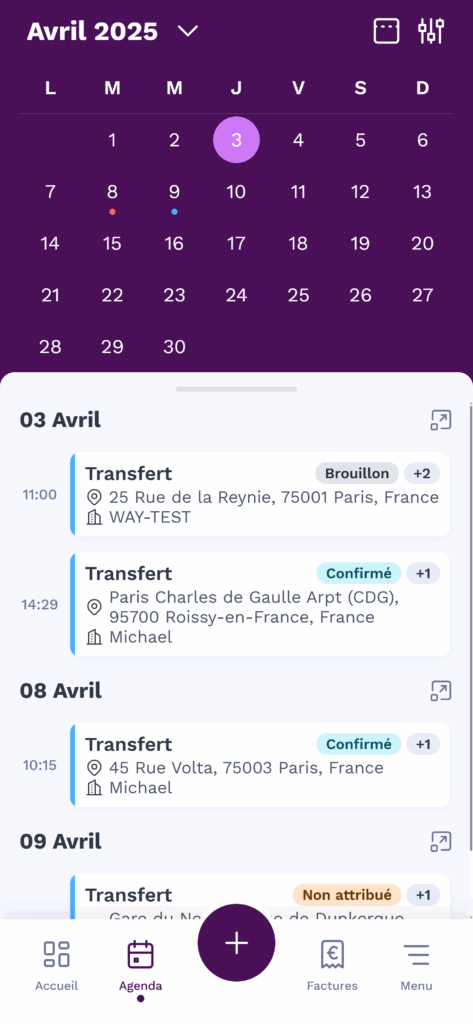 WAY-Partner - Accéder à votre mission